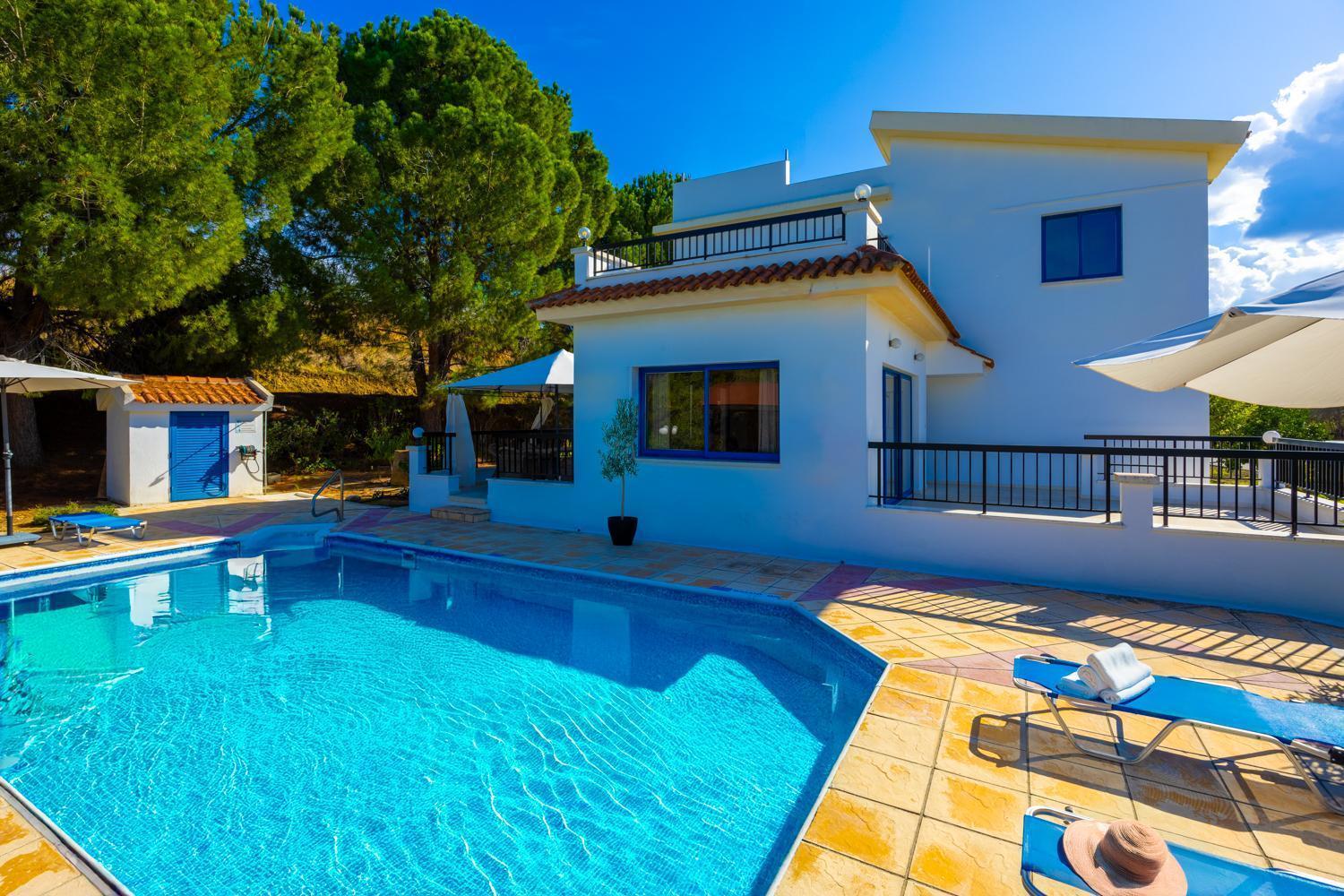 Villa Charoula Ena Polis Ngoại thất bức ảnh